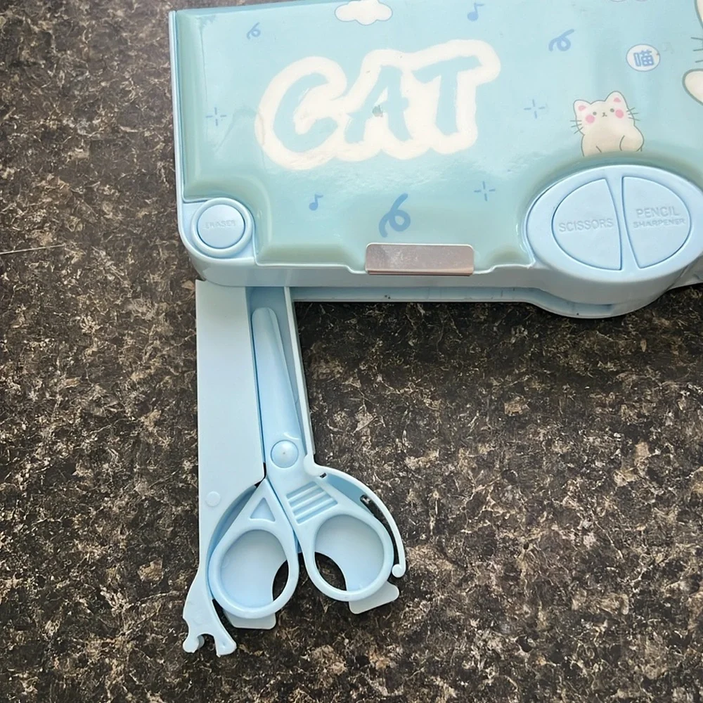 Cat Pencil Box 🐱 Multifunction 🎉 - Picture 6 of 7